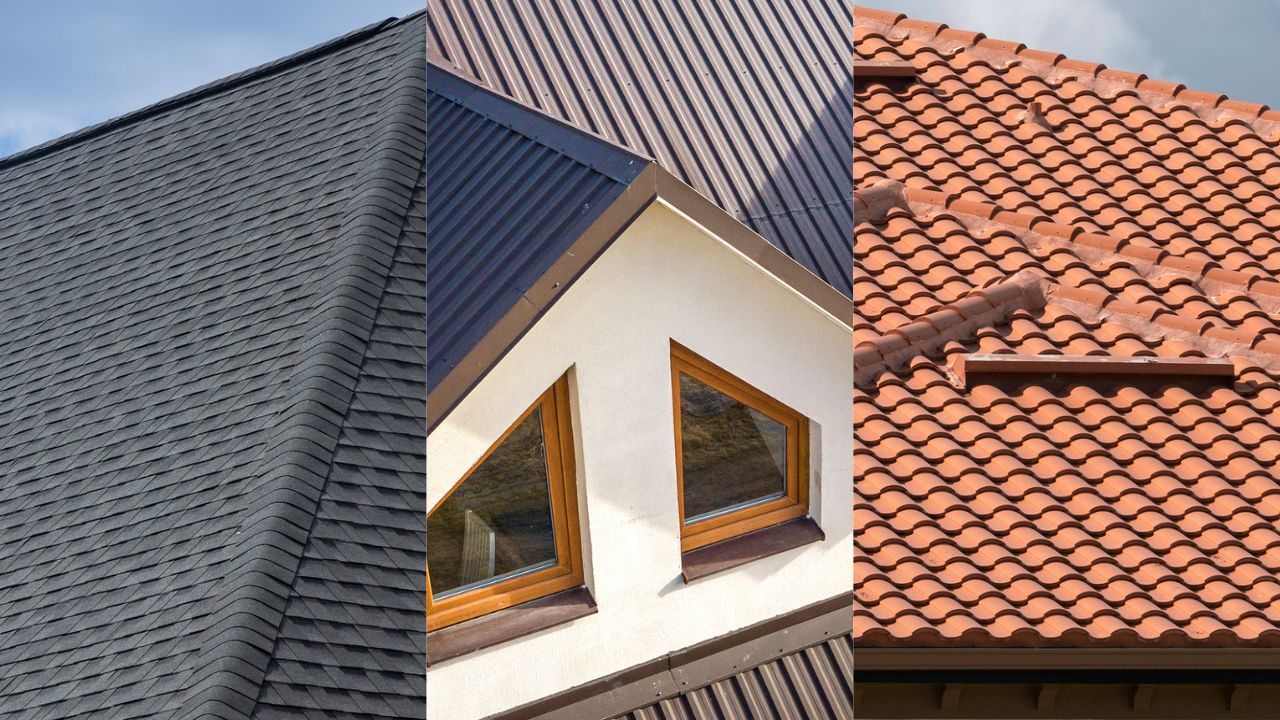 Metal, Shingle, or Tile Roof